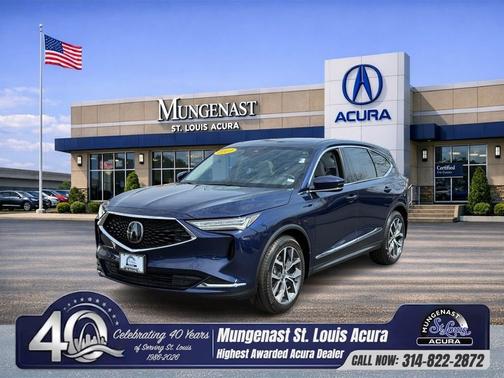 Fathom Blue Pearl 2023 Acura MDX