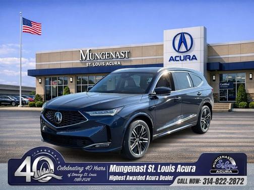 Canyon River Blue Metallic 2026 Acura MDX