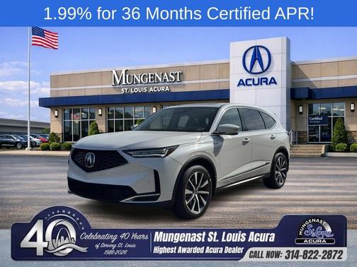 Platinum White Pearl 2026 Acura MDX