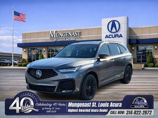 Liquid Carbon Metallic 2026 Acura MDX