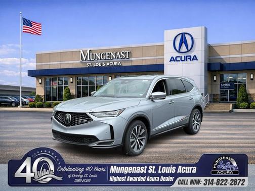 Solar Silver Metallic 2026 Acura MDX