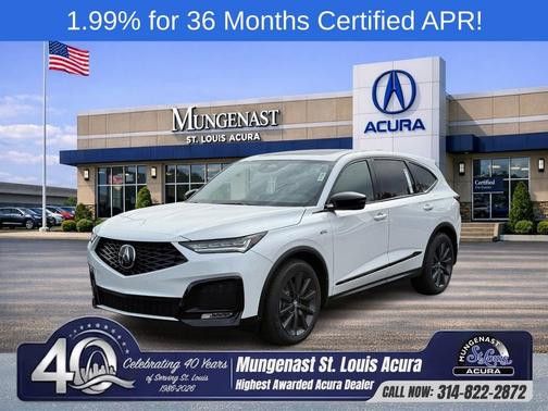 Platinum White Pearl 2026 Acura MDX