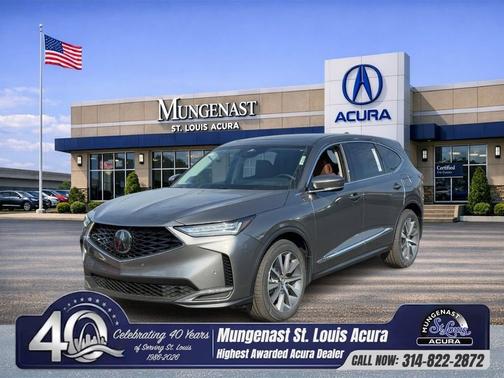 Liquid Carbon Metallic 2026 Acura MDX