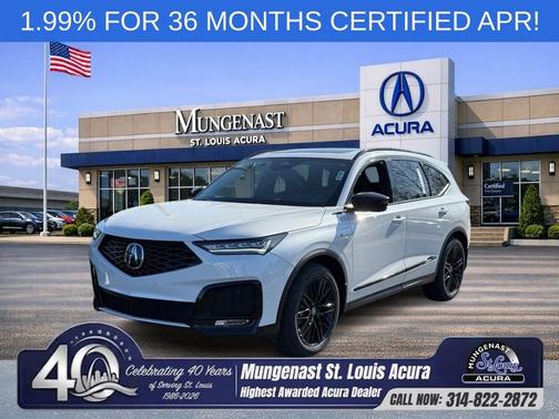 Platinum White Pearl 2026 Acura MDX