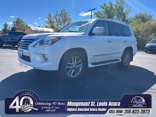 Starfire Pearl 2015 Lexus LX 570 Base