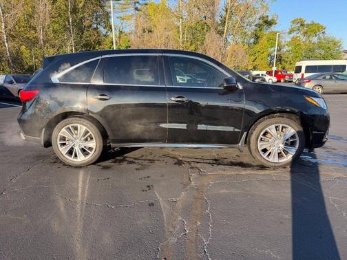 Crystal Black Pearl 2017 Acura MDX 3.5L w/Technology Package