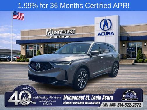 Liquid Carbon Metallic 2026 Acura MDX