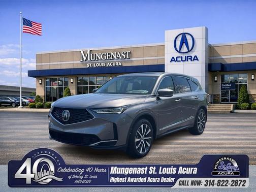 Liquid Carbon Metallic 2026 Acura MDX
