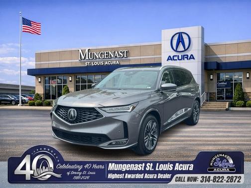 Liquid Carbon Metallic 2026 Acura MDX