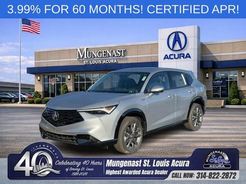 Solar Silver Metallic 2025 Acura ADX