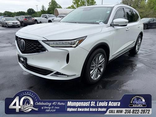 Platinum White Pearl 2022 Acura MDX