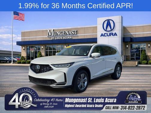Platinum White Pearl 2026 Acura MDX