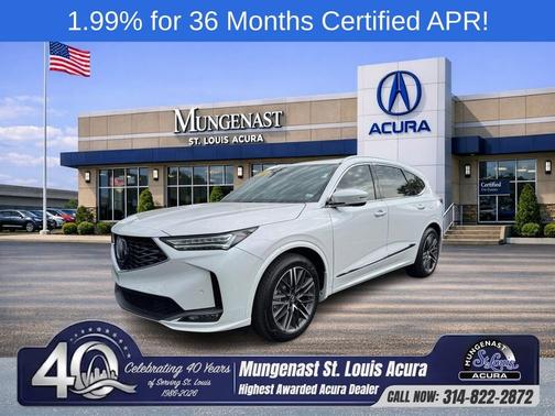 Platinum White Pearl 2025 Acura MDX