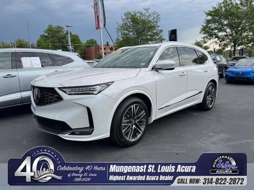 Platinum White Pearl 2025 Acura MDX