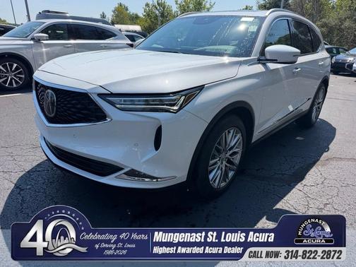 Platinum White Pearl 2024 Acura MDX