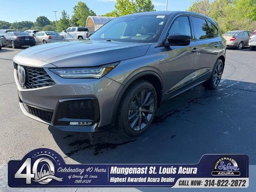 Liquid Carbon Metallic 2025 Acura MDX