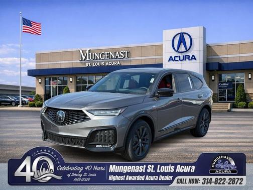 Liquid Carbon Metallic 2026 Acura MDX