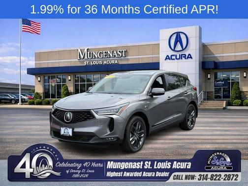 Liquid Carbon Metallic 2023 Acura RDX