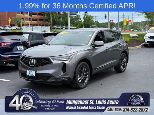 Liquid Carbon Metallic 2023 Acura RDX