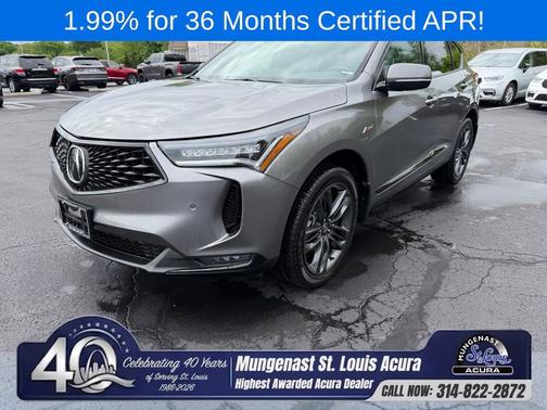 Liquid Carbon Metallic 2023 Acura RDX