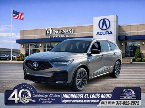 Liquid Carbon Metallic 2026 Acura MDX