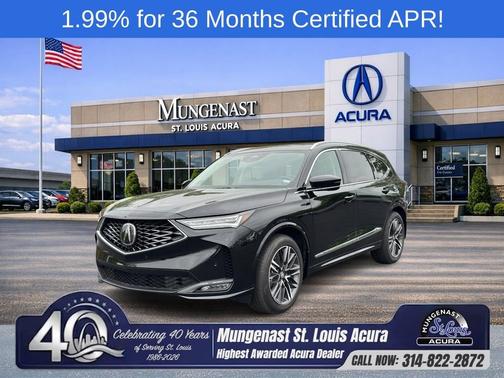 Majestic Black Pearl 2026 Acura MDX