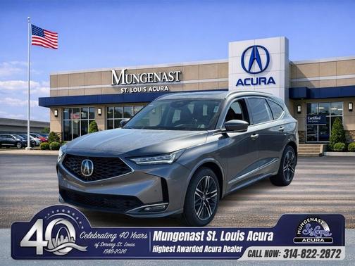 Liquid Carbon Metallic 2026 Acura MDX