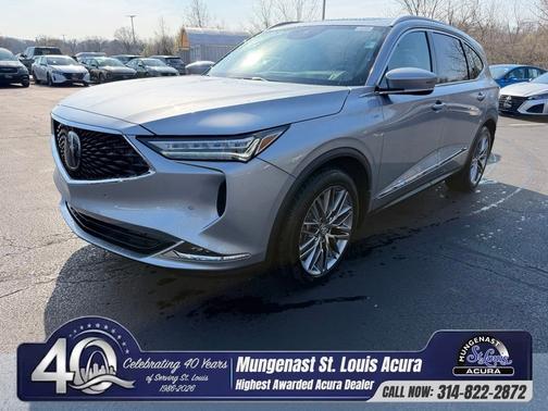 Lunar Silver Metallic 2024 Acura MDX
