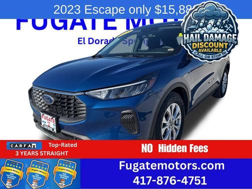 Blue Metallic 2023 Ford Escape Active
