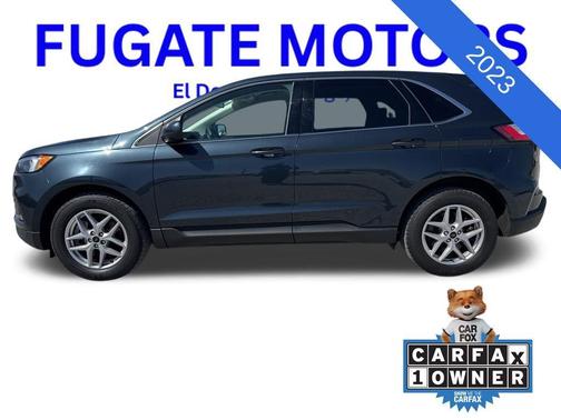 Blue Metallic 2023 Ford Edge SEL