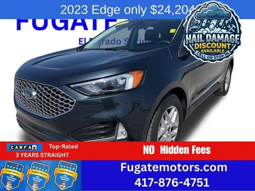 Blue Metallic 2023 Ford Edge SEL