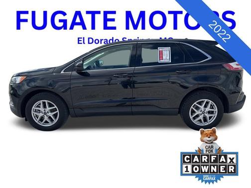 Black Metallic 2022 Ford Edge SEL