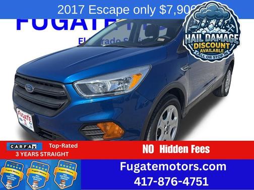 Lightning Blue Metallic 2017 Ford Escape S