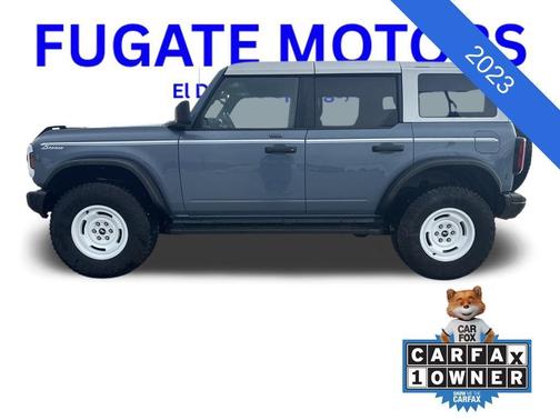 Azure Gray Metallic 2023 Ford Bronco Heritage Edition