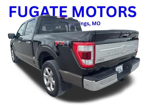 Agate Black Metallic 2022 Ford F-150 King Ranch