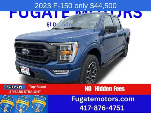 Blue Metallic 2023 Ford F-150 XLT