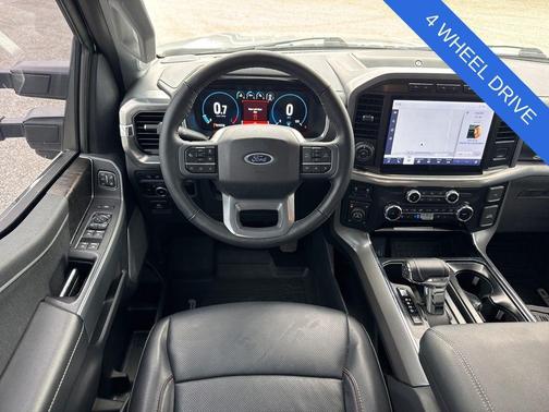 Silver Metallic 2023 Ford F-150 Lariat