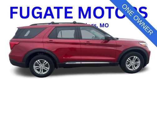 Red Metallic 2023 Ford Explorer XLT