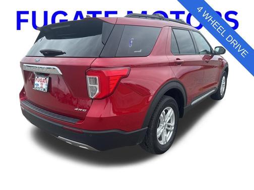 Red Metallic 2023 Ford Explorer XLT