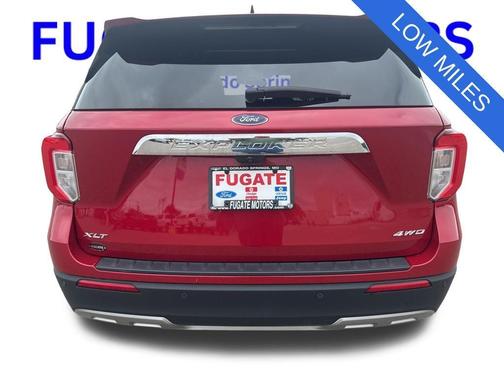 Red Metallic 2023 Ford Explorer XLT