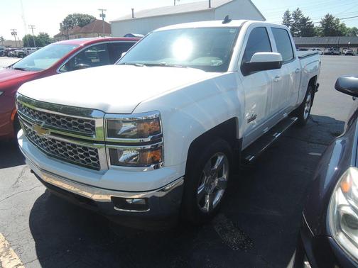 Summit White 2015 Chevrolet Silverado 1500 1LT