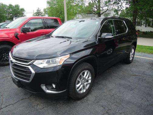 Midnight Blue Metallic 2020 Chevrolet Traverse LT Cloth