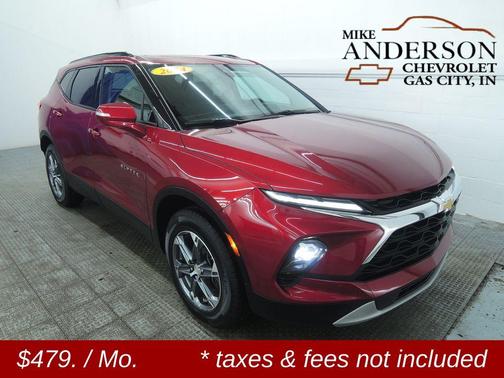 Radiant Red 2024 Chevrolet Blazer LT