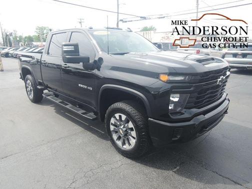 Black 2024 Chevrolet Silverado 2500 Custom