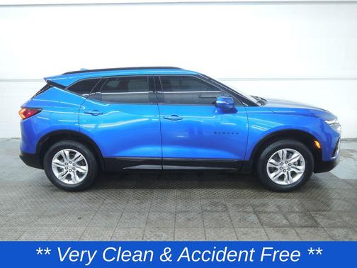 Bright Blue Metallic 2021 Chevrolet Blazer RS