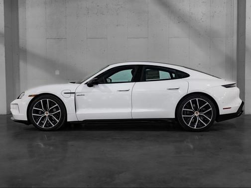 White 2026 Porsche Taycan 4