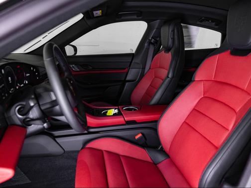 White 2026 Porsche Taycan 4