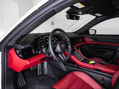 White 2026 Porsche Taycan 4