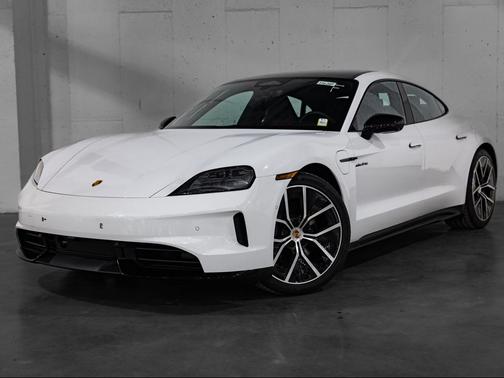 White 2026 Porsche Taycan 4