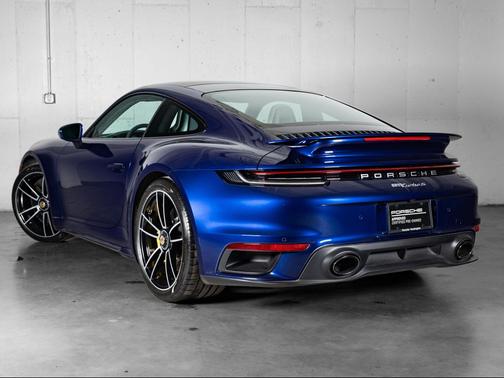 Gentian Blue Metallic 2022 Porsche 911 Turbo S